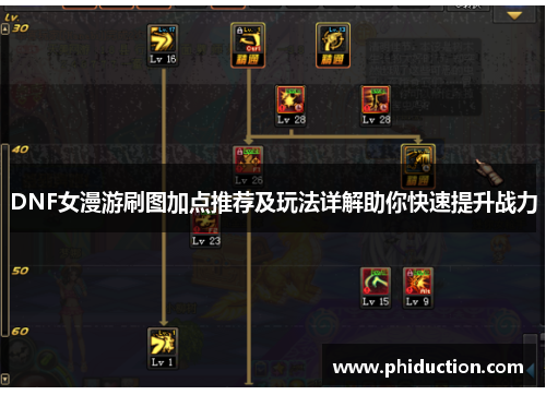 DNF女漫游刷图加点推荐及玩法详解助你快速提升战力